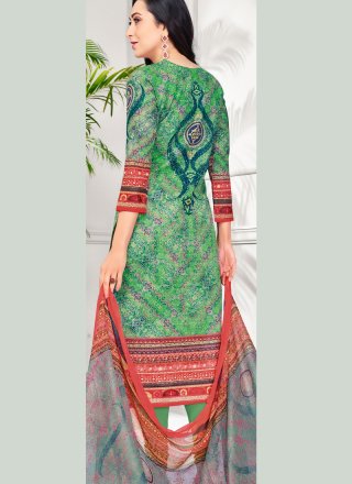 Multicolor Printed Salwar Suit