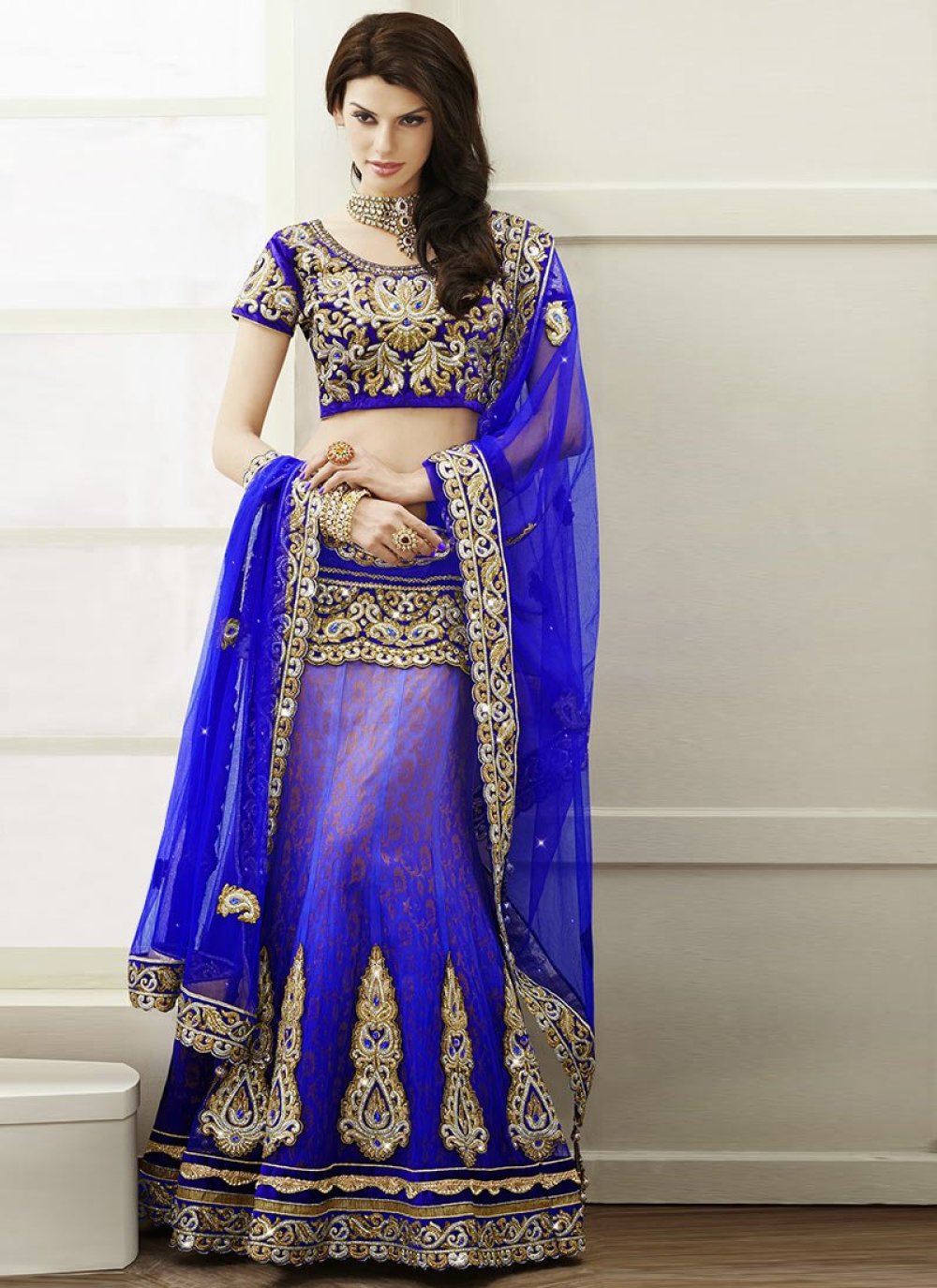 brocade lehenga choli
