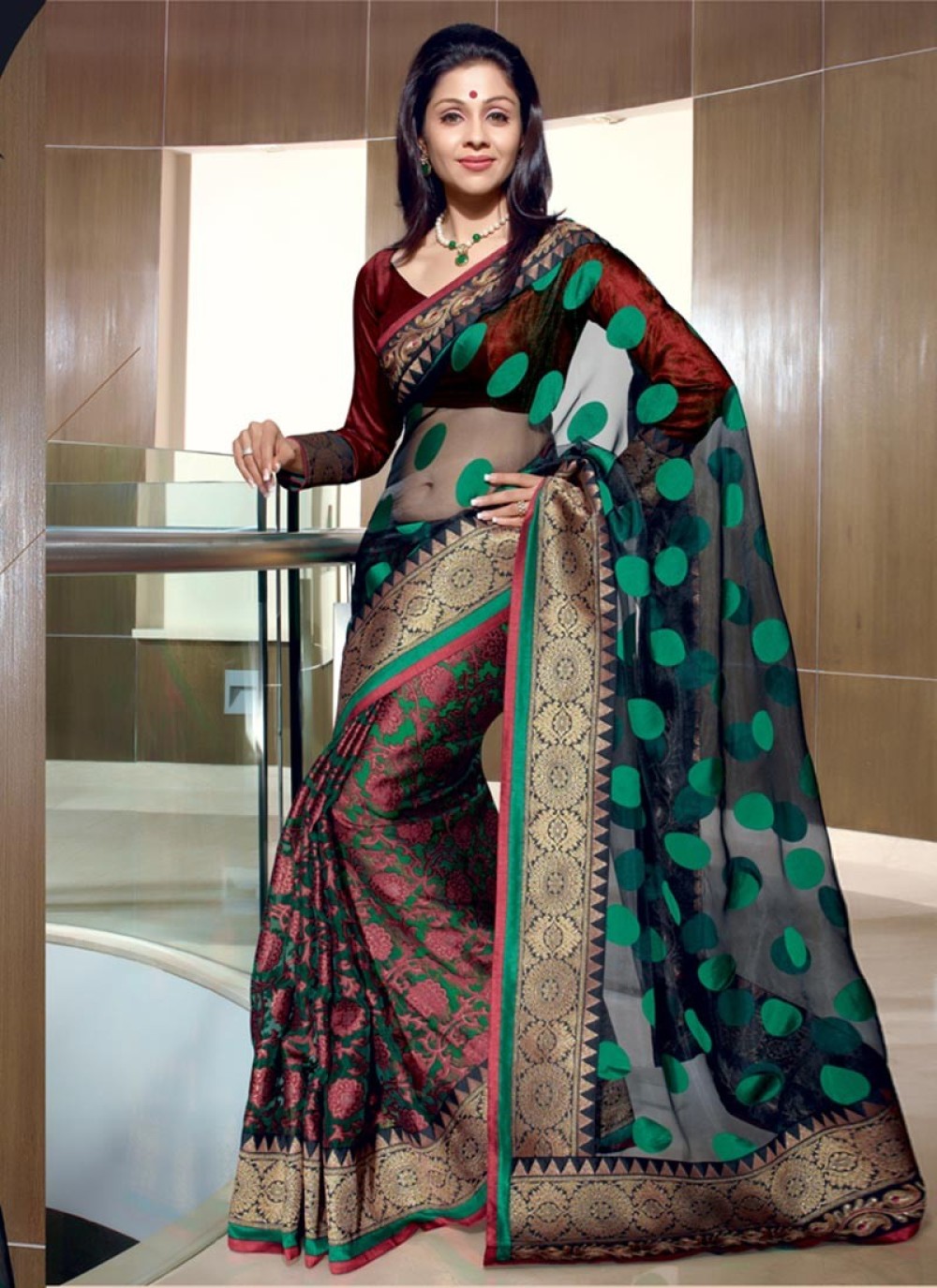 half saree with low price