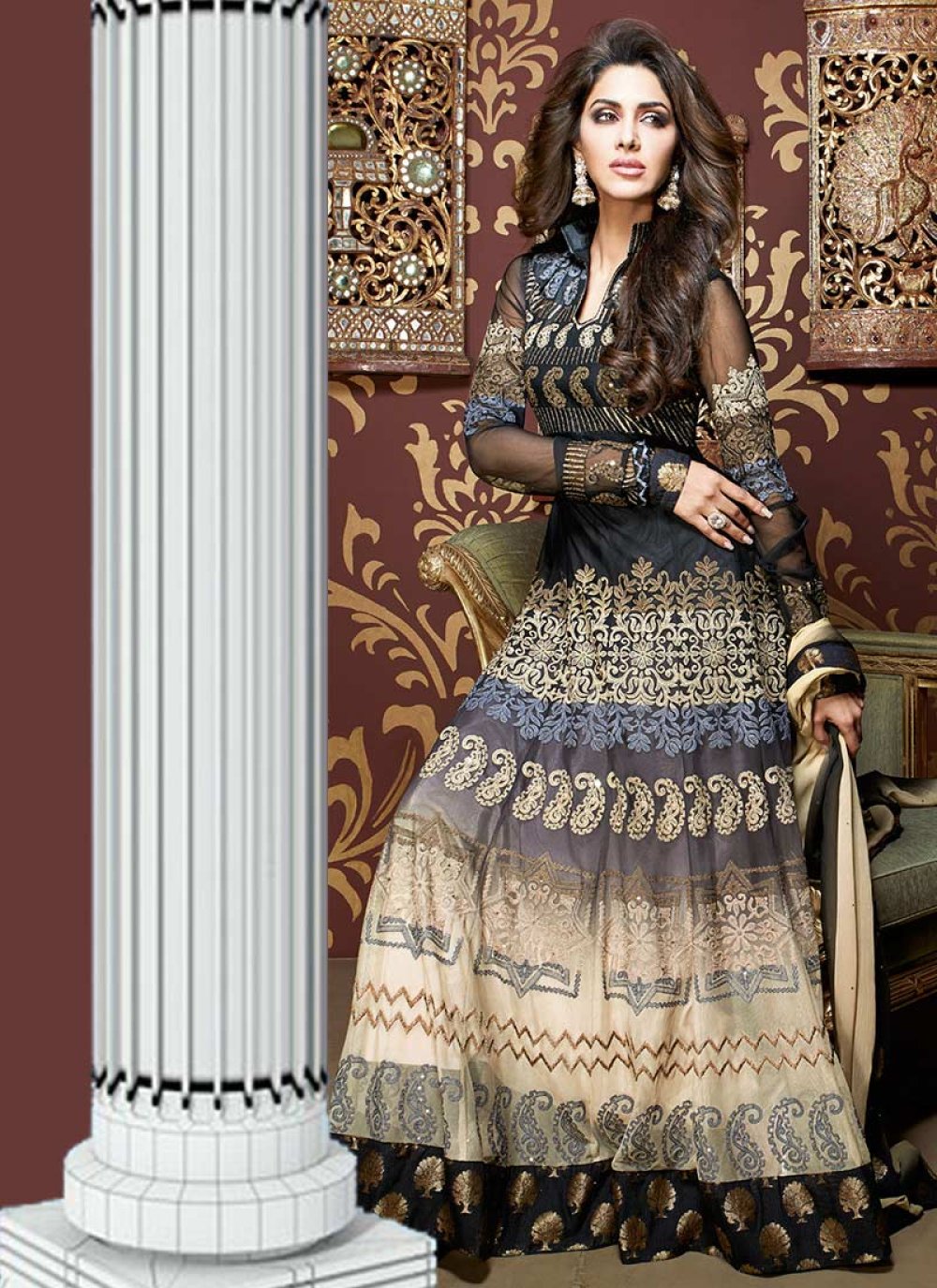 net ke suit salwar