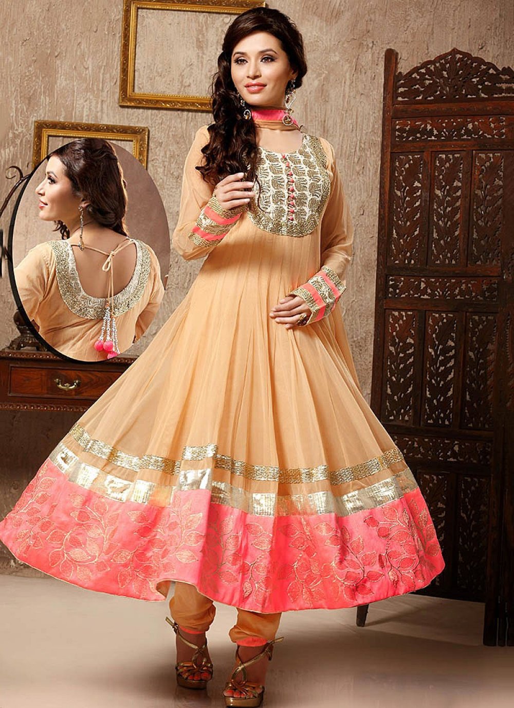 most beautiful anarkali dress