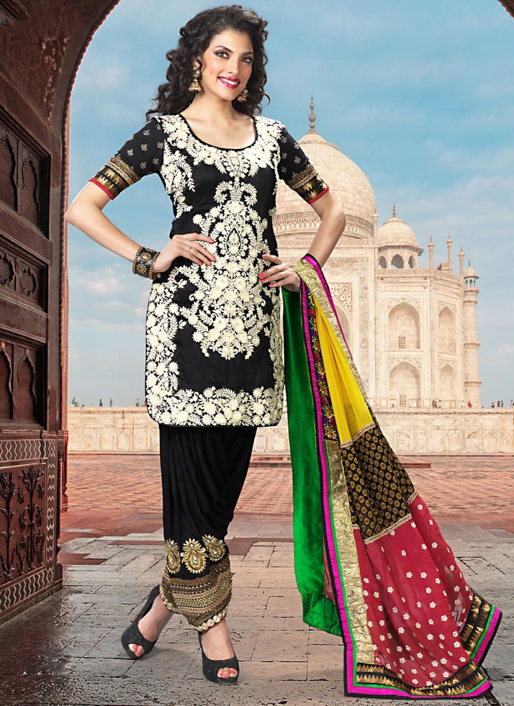 Black Salwar Kameez