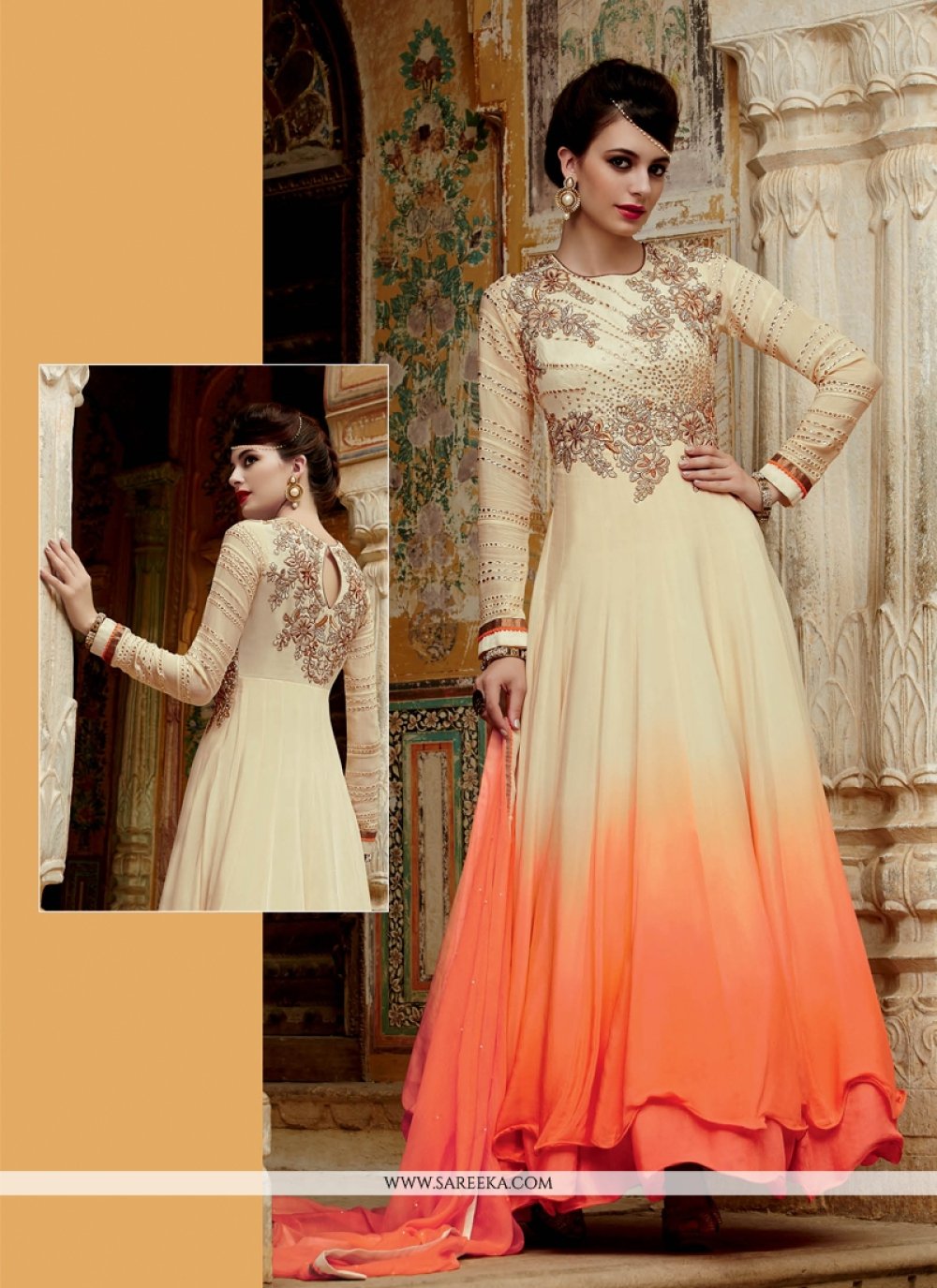 chiffon suit design