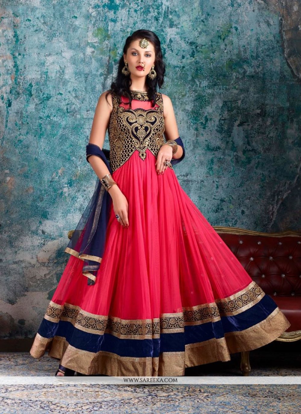 Sareeka anarkali outlet