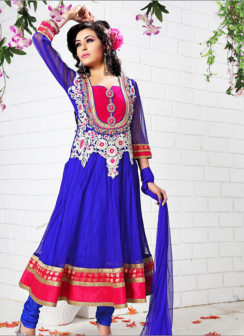 Blue Salwar Kameez