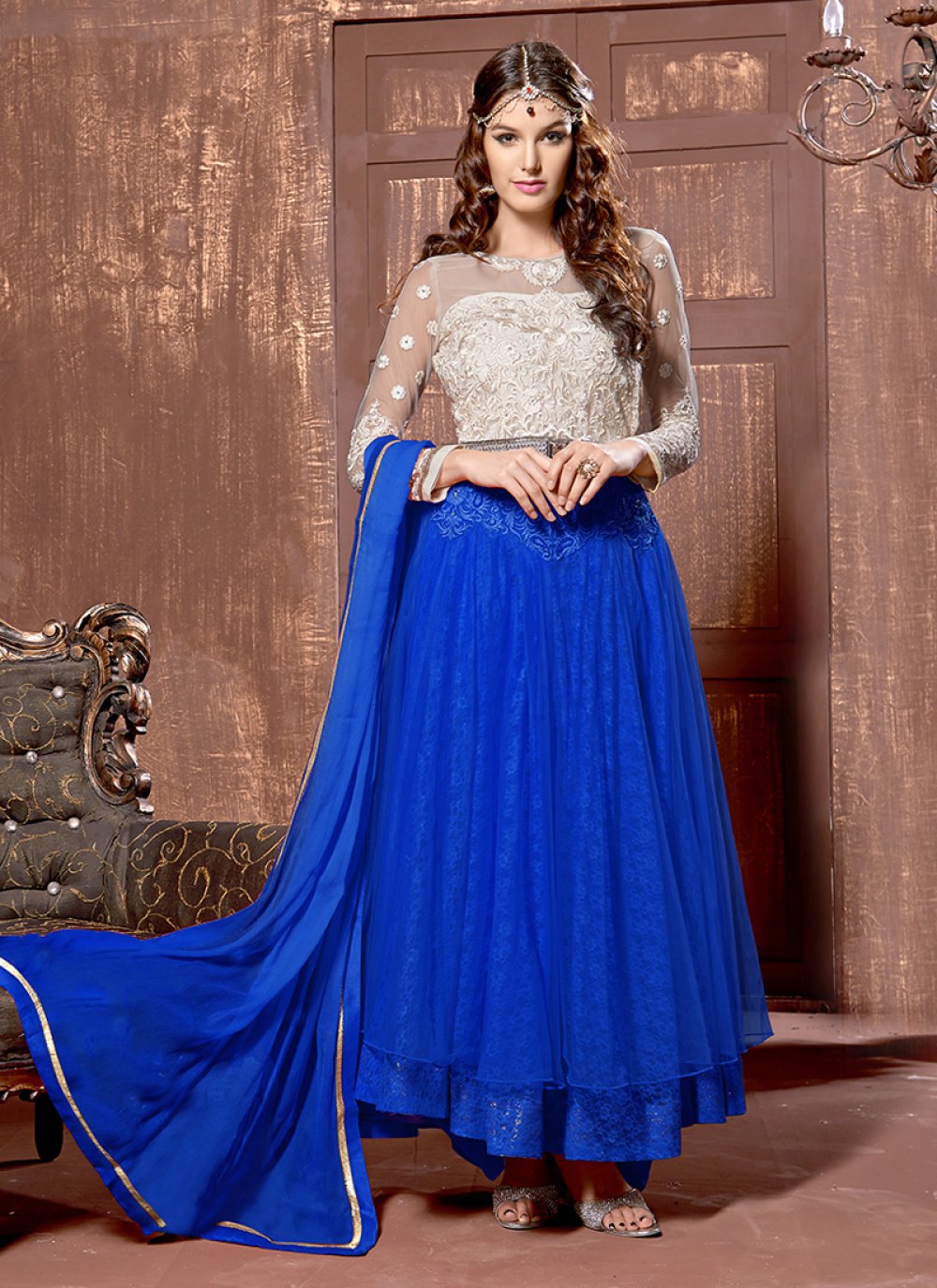 soft net anarkali