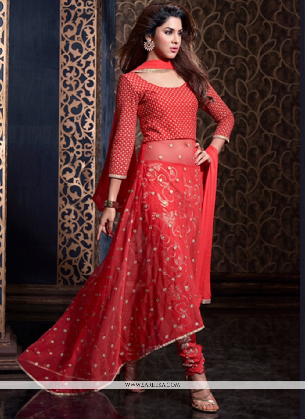 net red gown