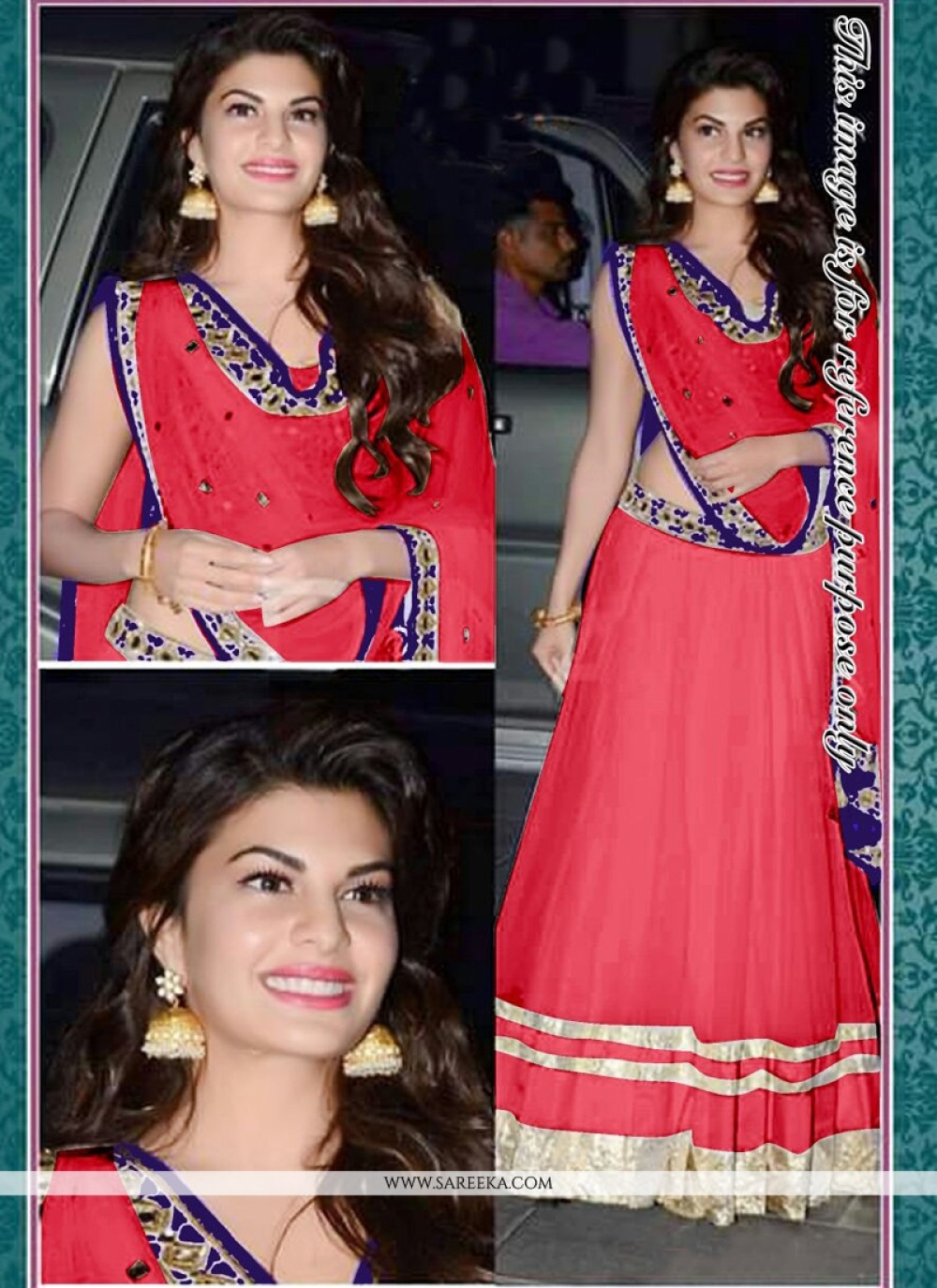 Jacqueline fernandez pink lehenga best sale