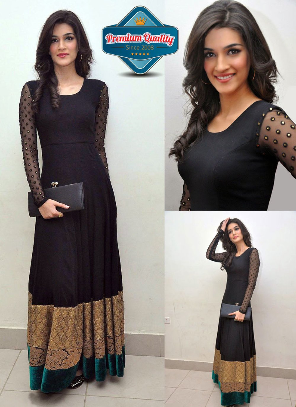 Kriti Sanon Black Look Fashion Game IN PICS