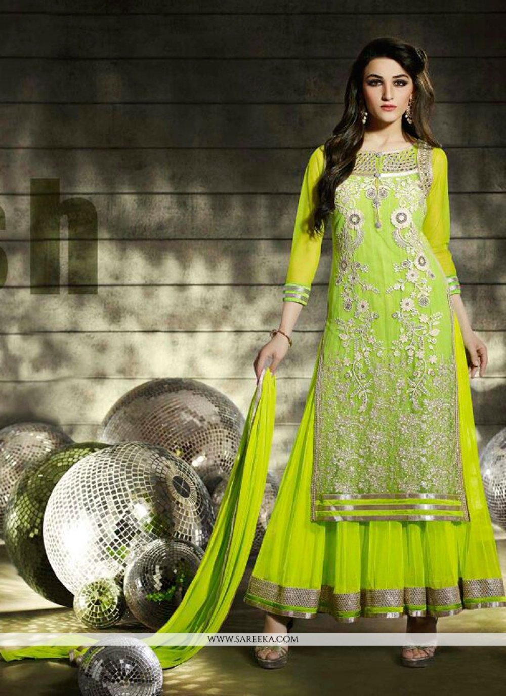 simple designer anarkali suits