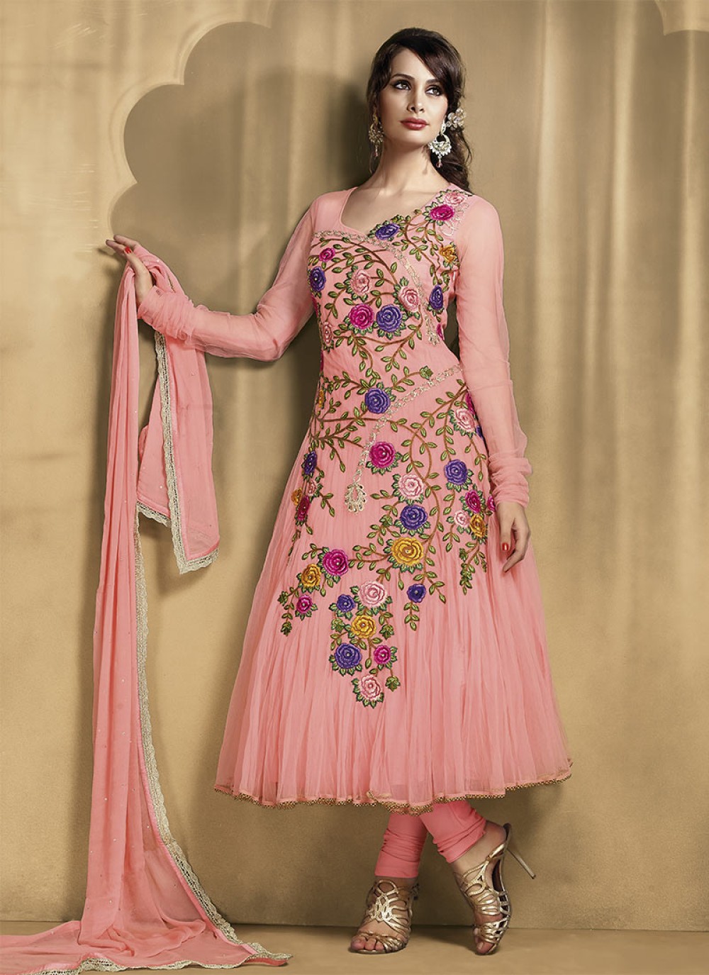 BREJARIYA Anarkali Gown Price in India - Buy BREJARIYA Anarkali Gown online  at Flipkart.com