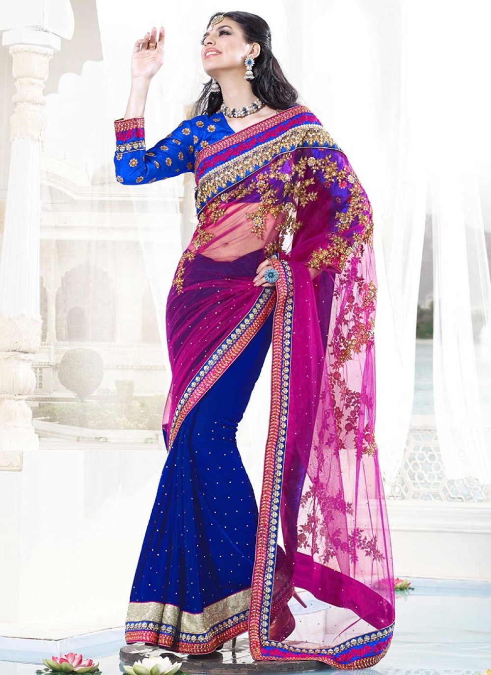 Buy Jalsaa Women Lehenga Saree 5021 at Amazon.in