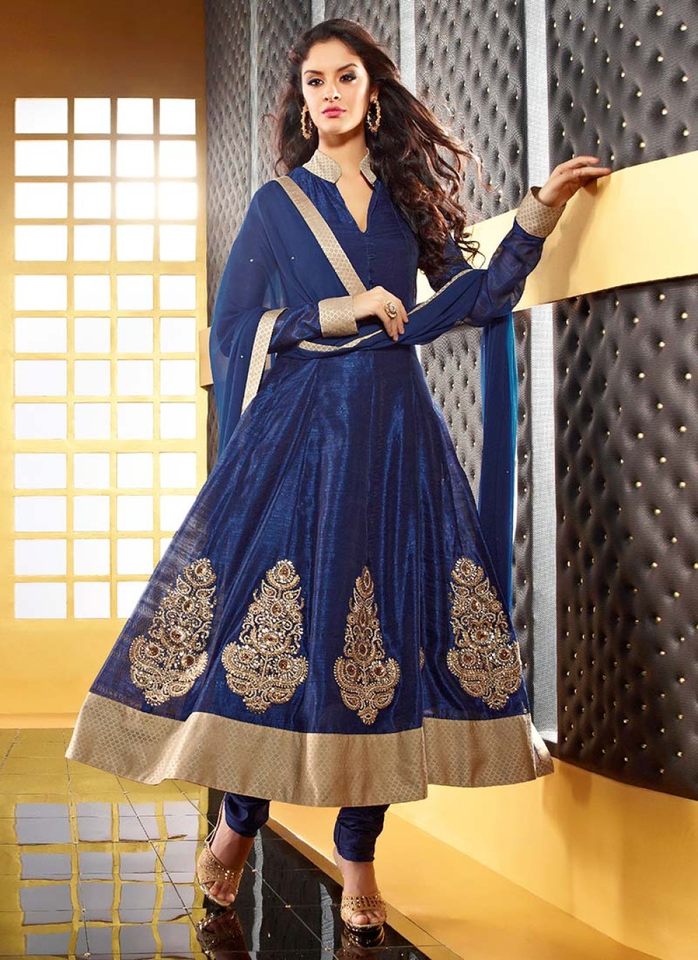 art silk anarkali