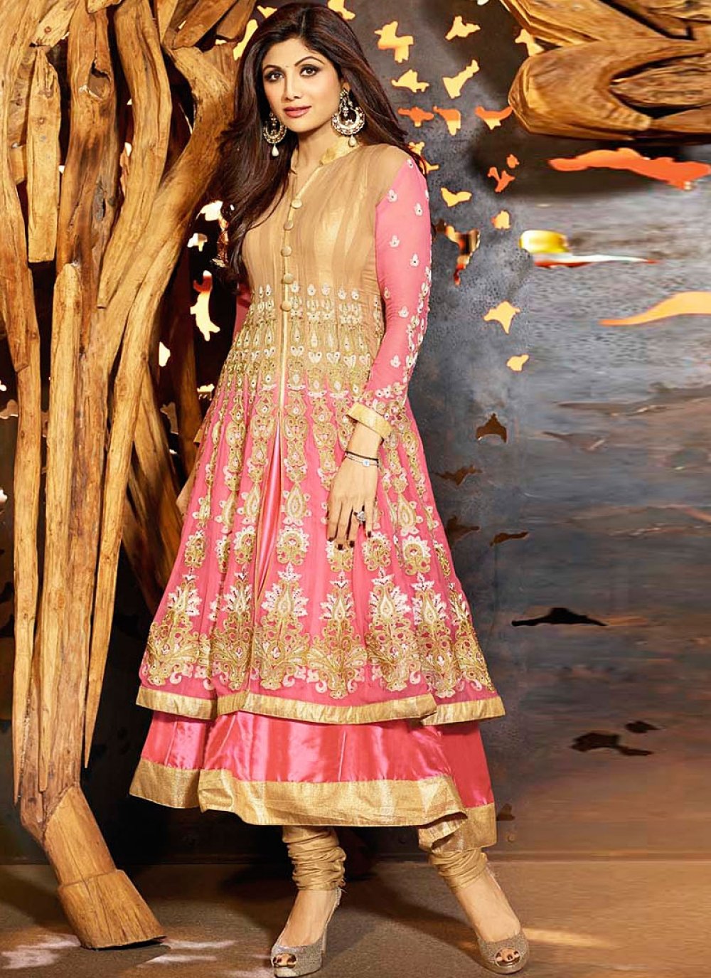 Shilpa shetty 2025 anarkali dress