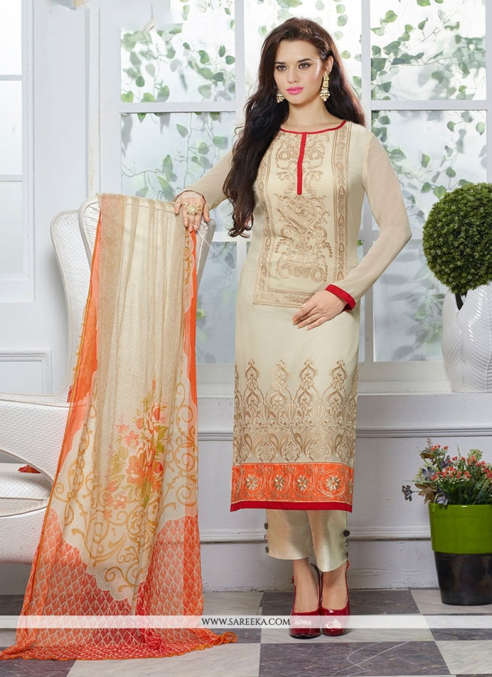 latest pant style salwar suit