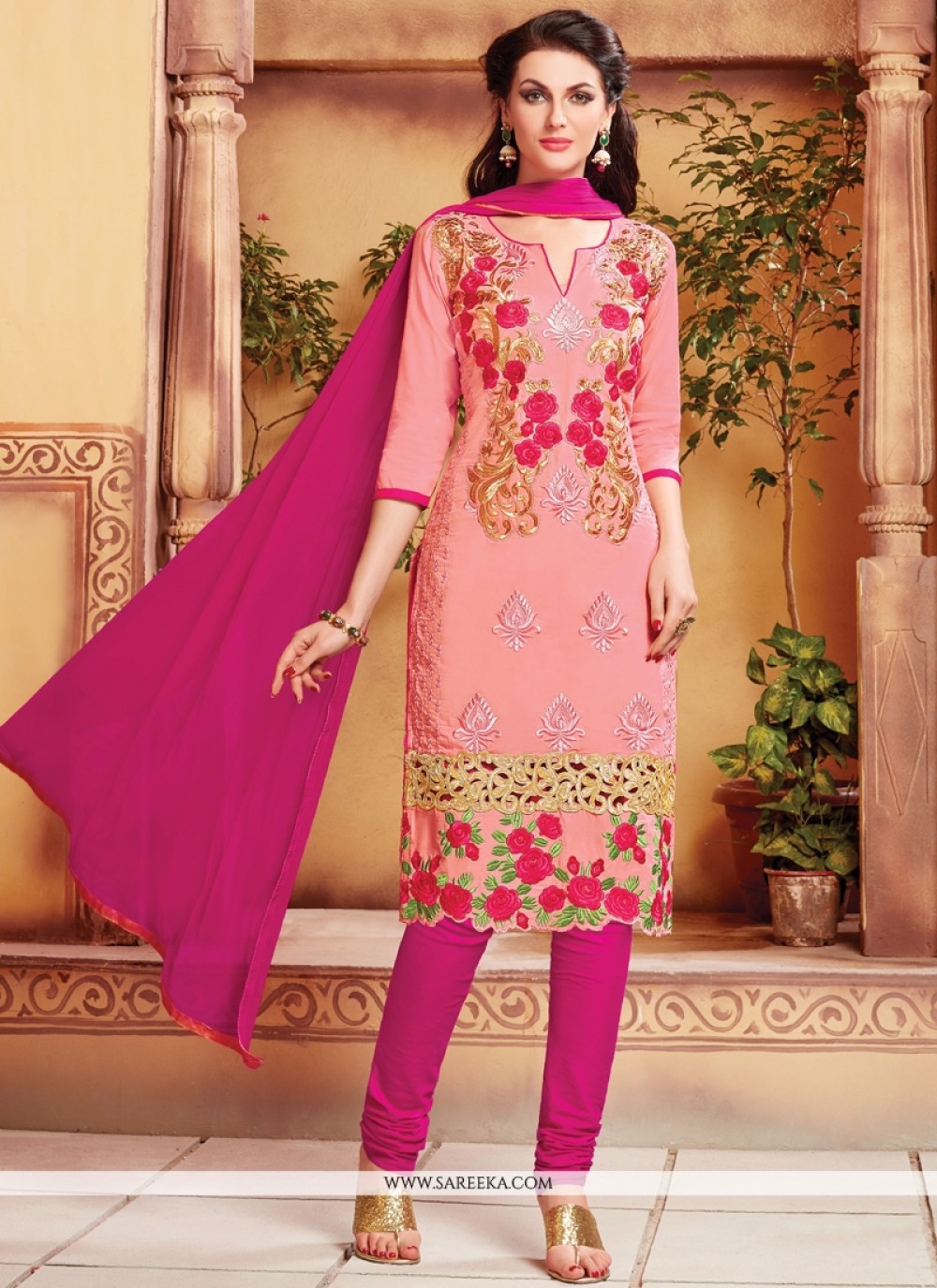 Buy Cotton Churidar Suit for Women Online from India's Luxury