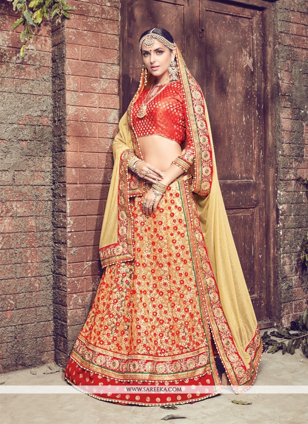 TRIVENI SAREE DEVANSHI LEHENGA STYLE LADIES WORK SAREE ONLINE - Reewaz  International | Wholesaler & Exporter of indian ethnic wear catalogs.