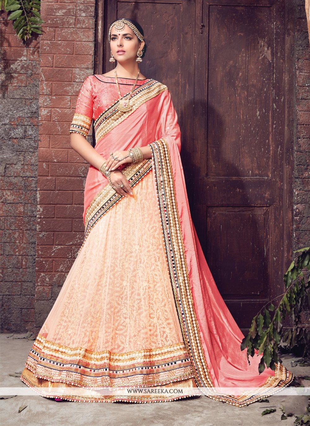 Lehenga saree under 1000 sale