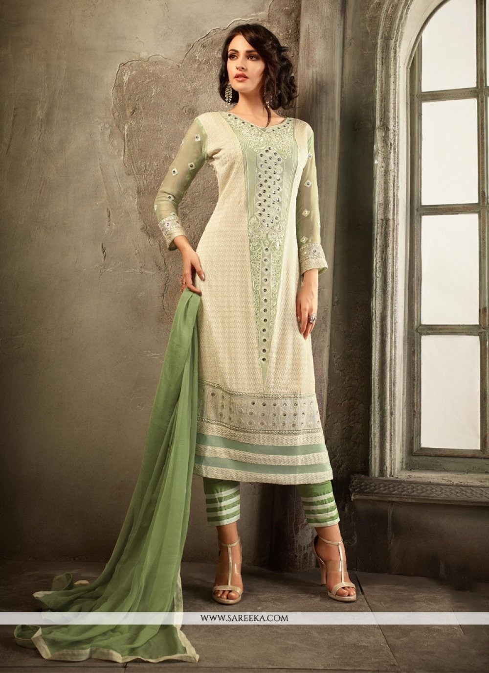 pure chiffon salwar kameez