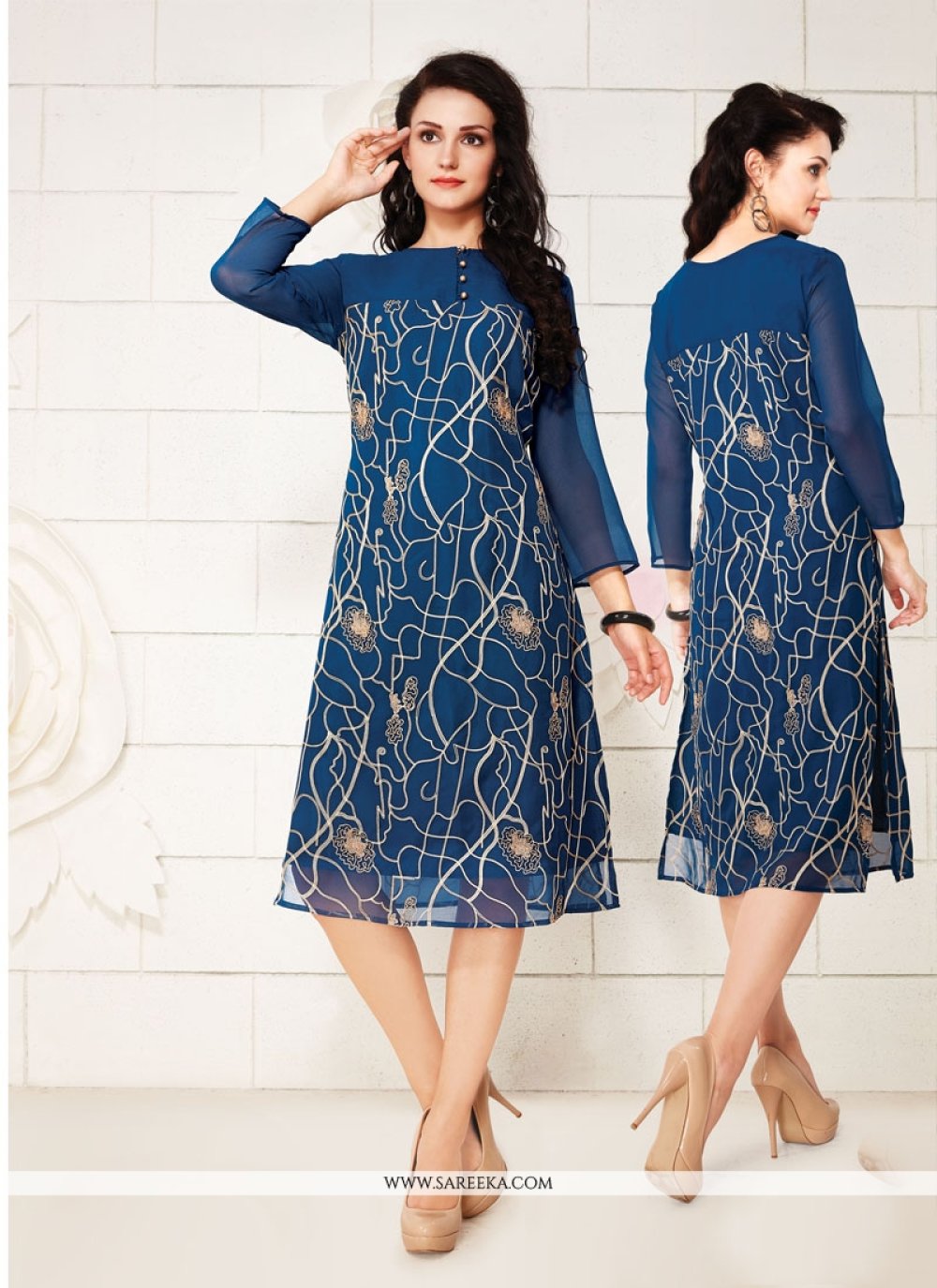 georgette party wear