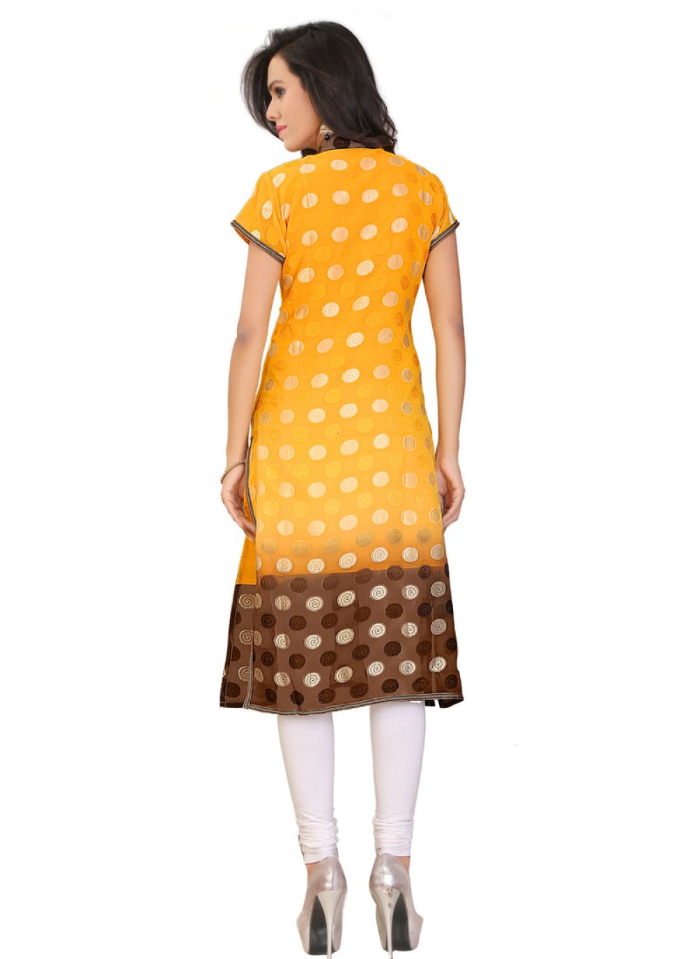 yellow party wear