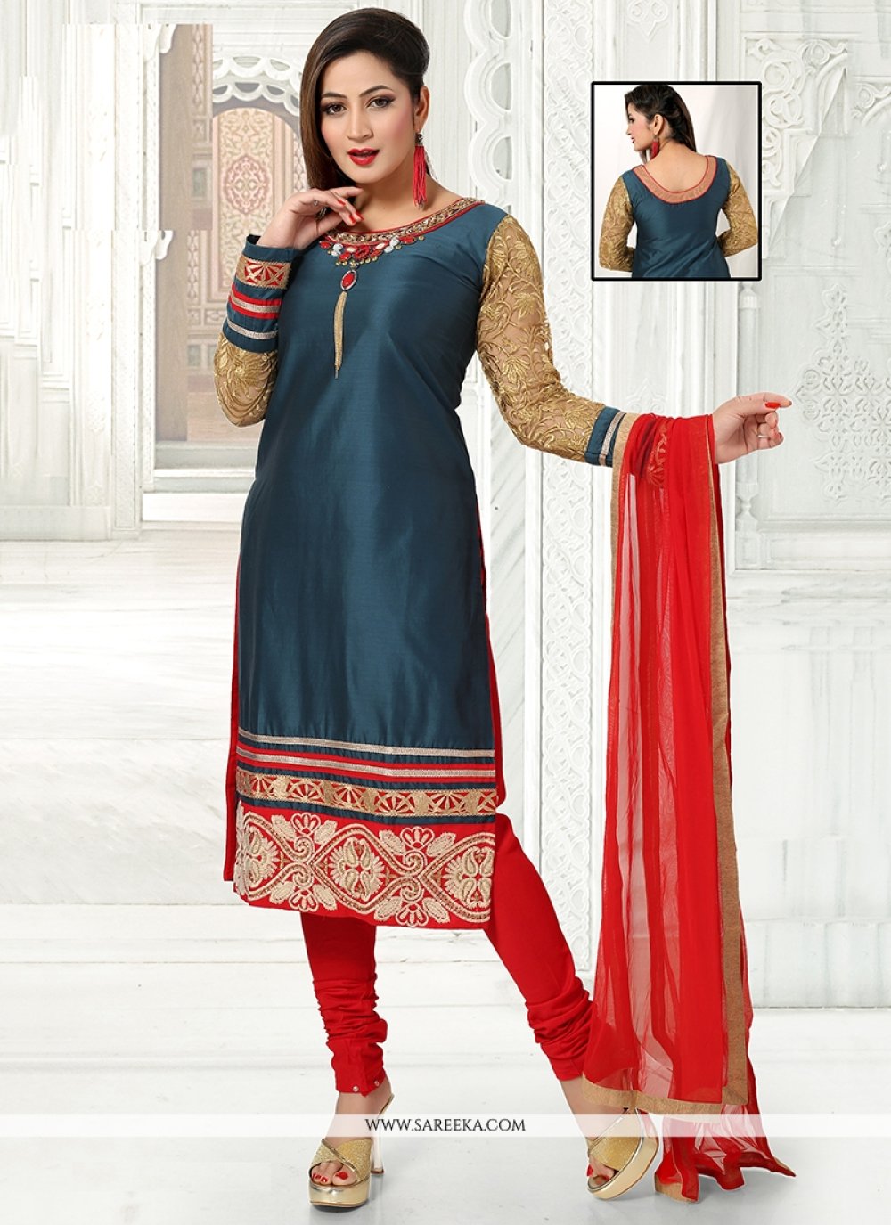 georgette party wear suits