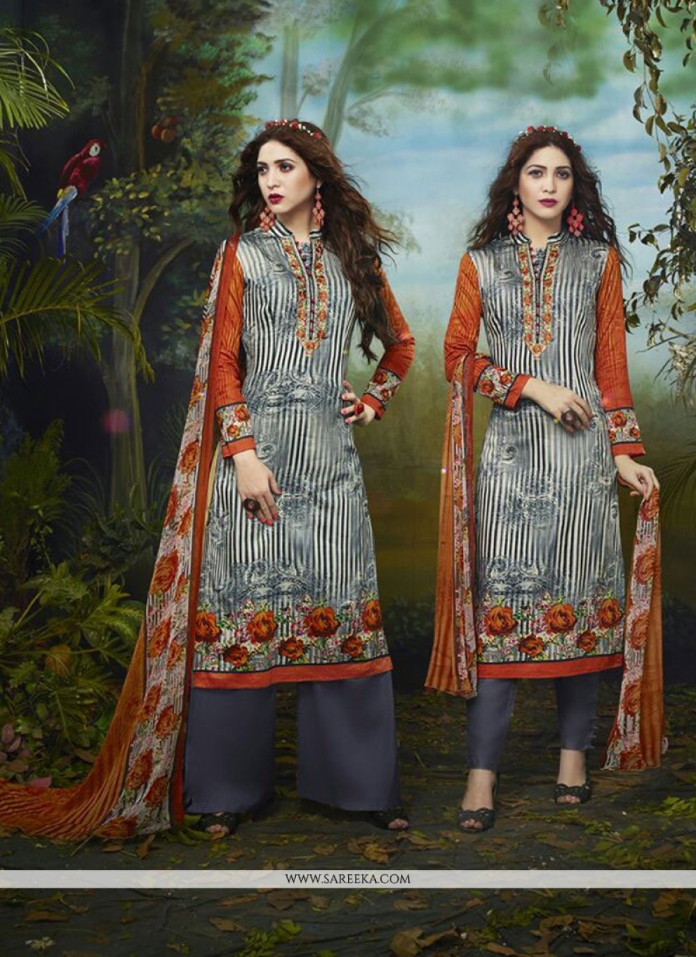 satin churidar suits