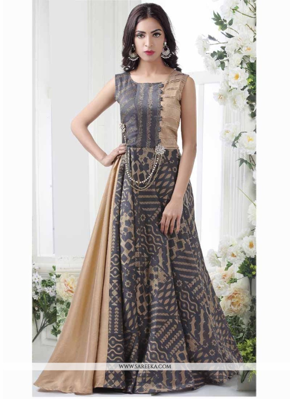 banarasi gown online