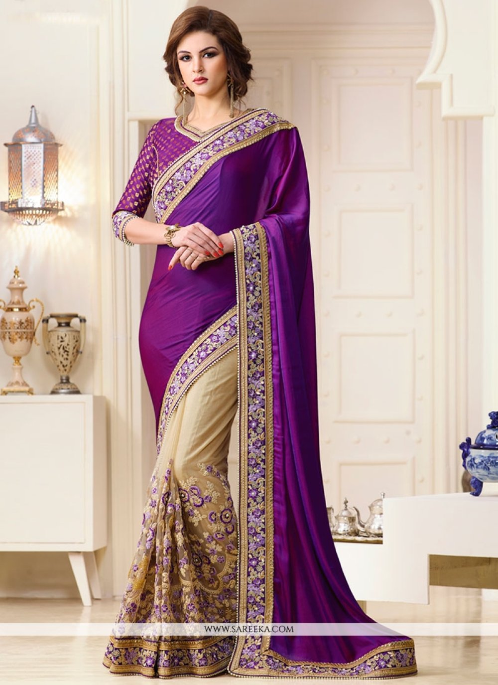 New Soft Georgette Designer Saree Online Shopping With Price