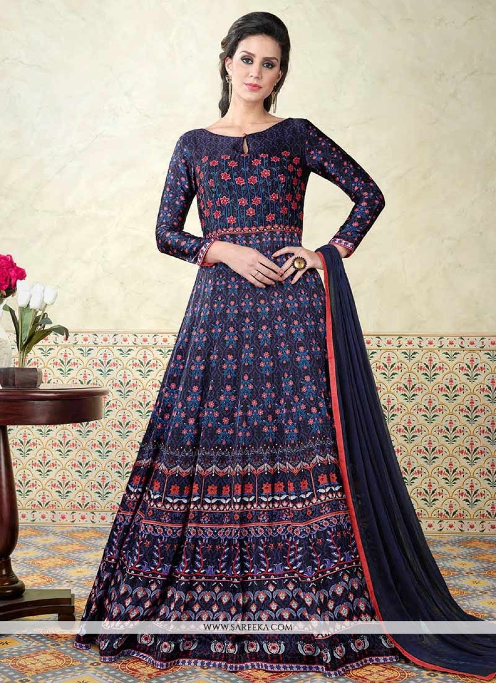 cotton anarkali churidar online shopping