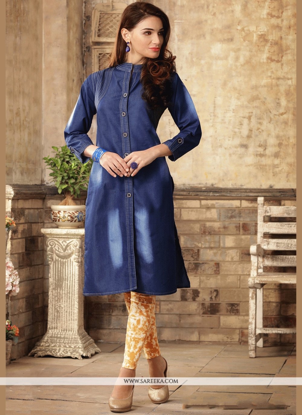 Aggregate more than 176 party wear jeans kurti best