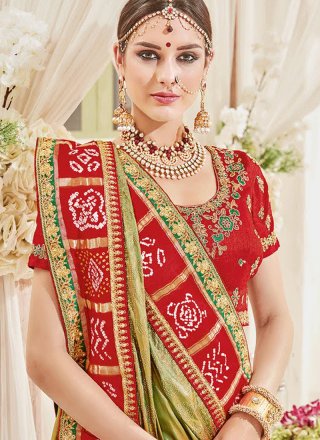 Diamond Work Art Silk Designer Traditional Saree