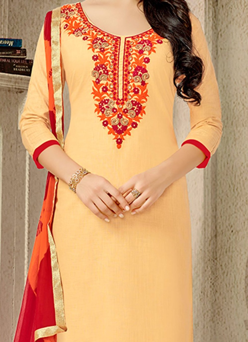 churidar cut piece online