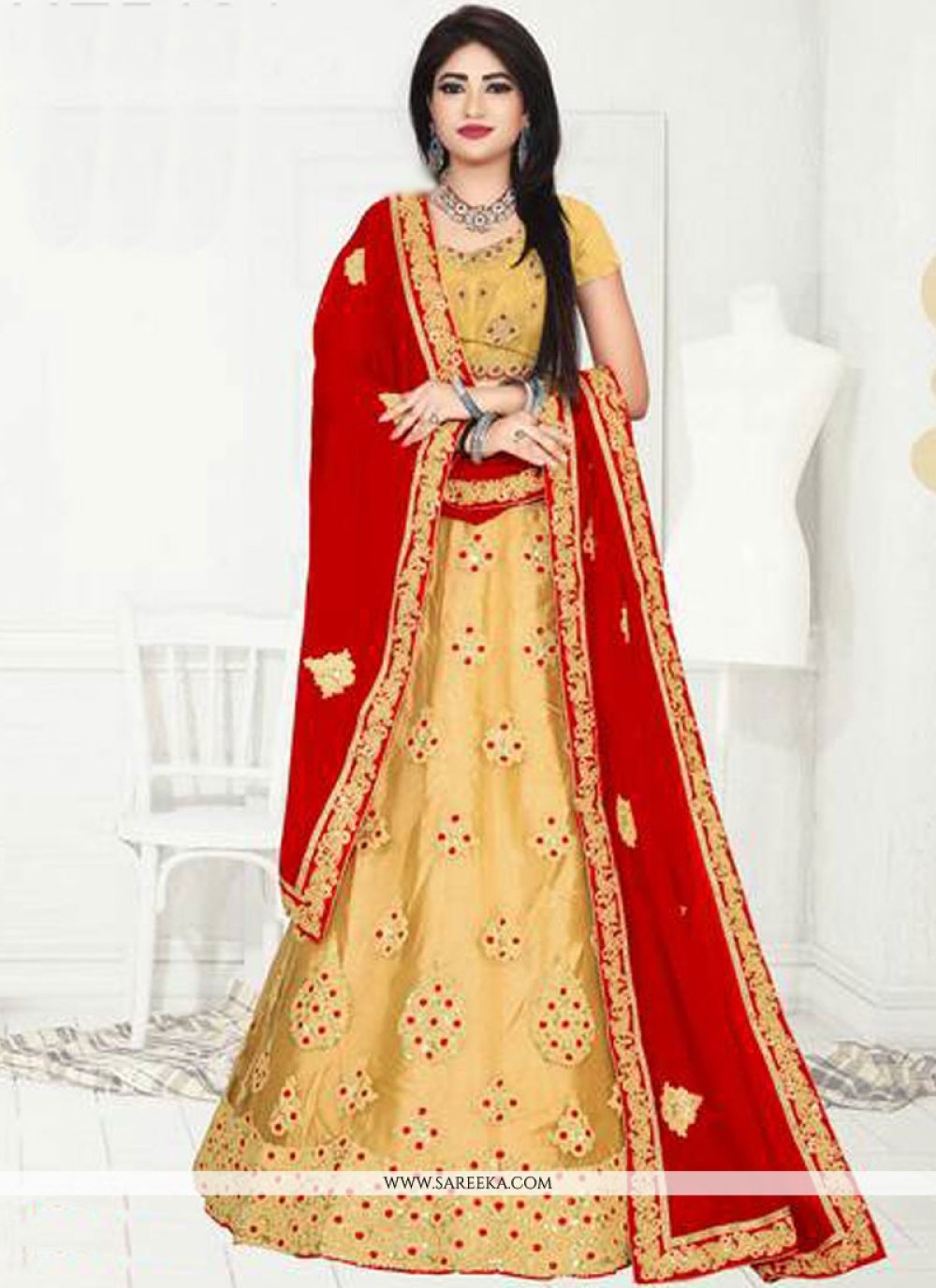 net work lehenga