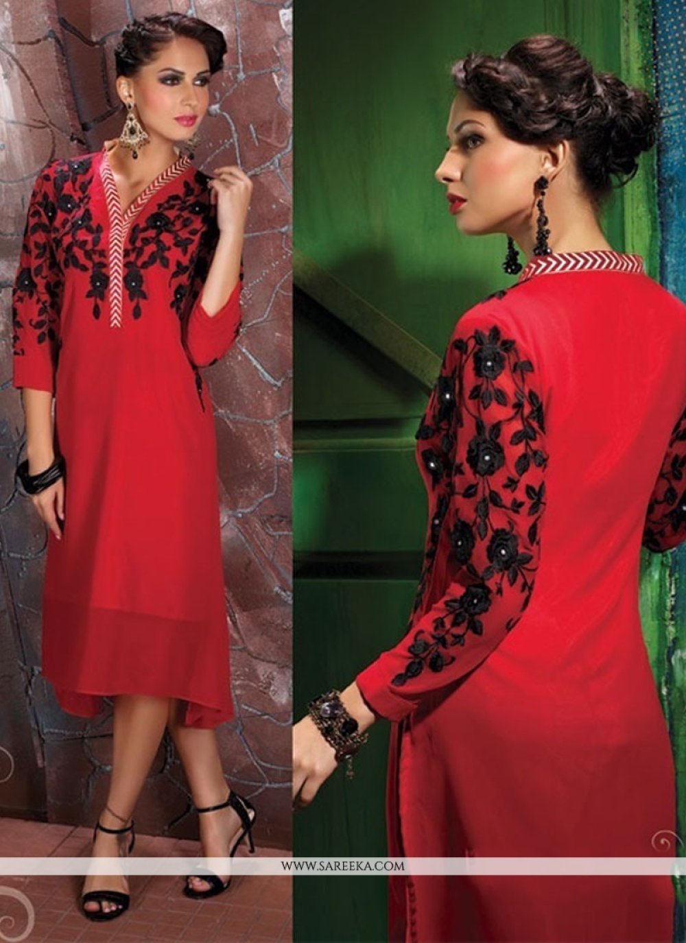 ethnic party wear kurtis