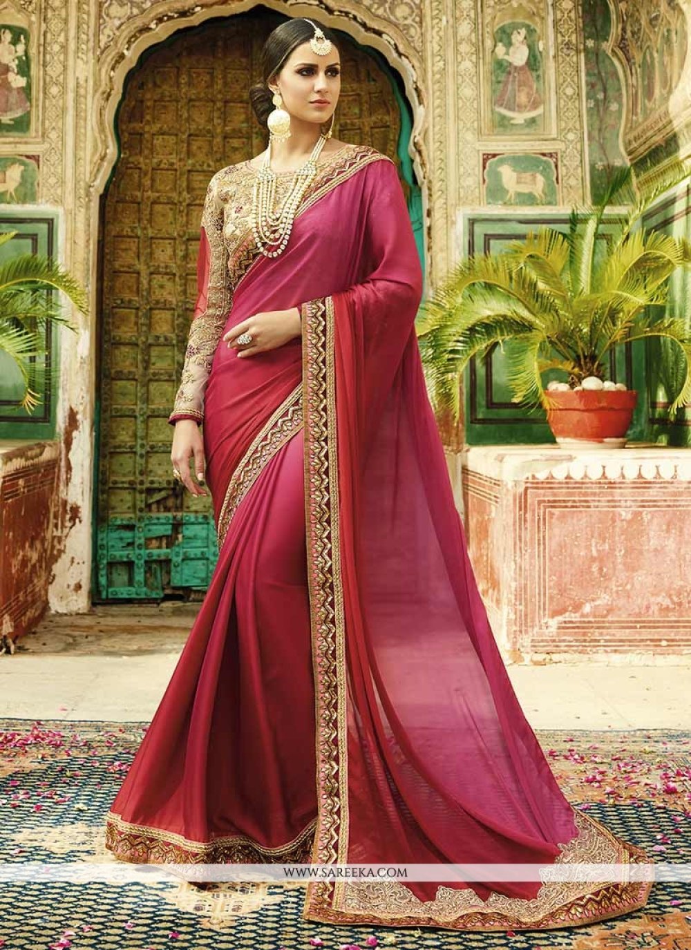 Soft Dolla Semi-Silk Fabric With Beautiful Weaving Saree 21182N – Griiham