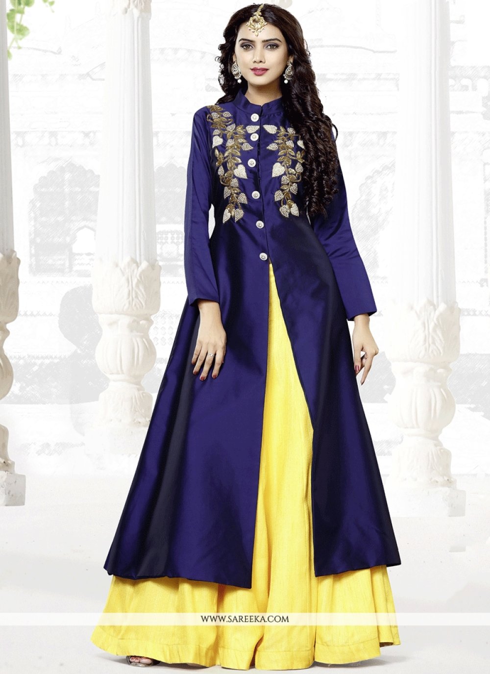 Yellow Wedding Dress Navy Blue Yellow Dress Shop Blue And Yellow