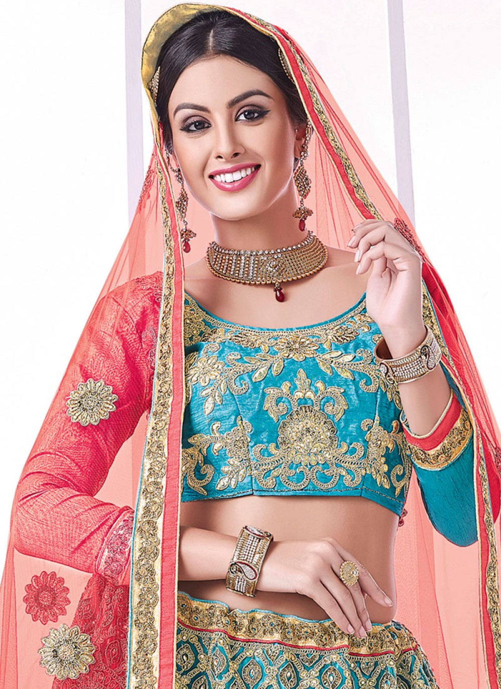 Buy Zari Work Lehenga Choli Online Italy