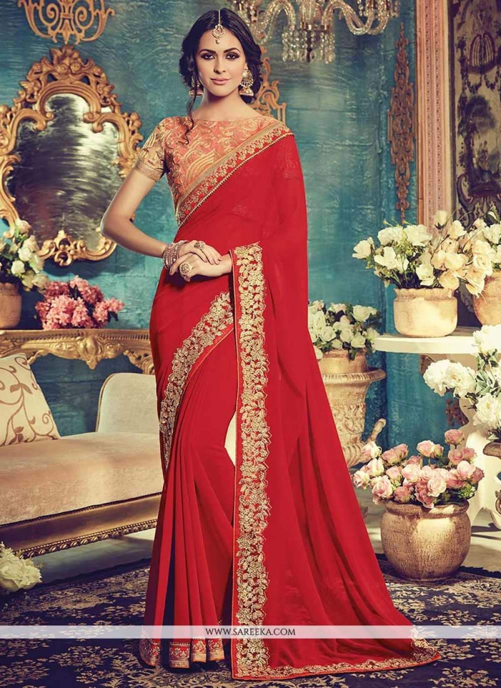 Buy Designer Saree For Party Online Italy