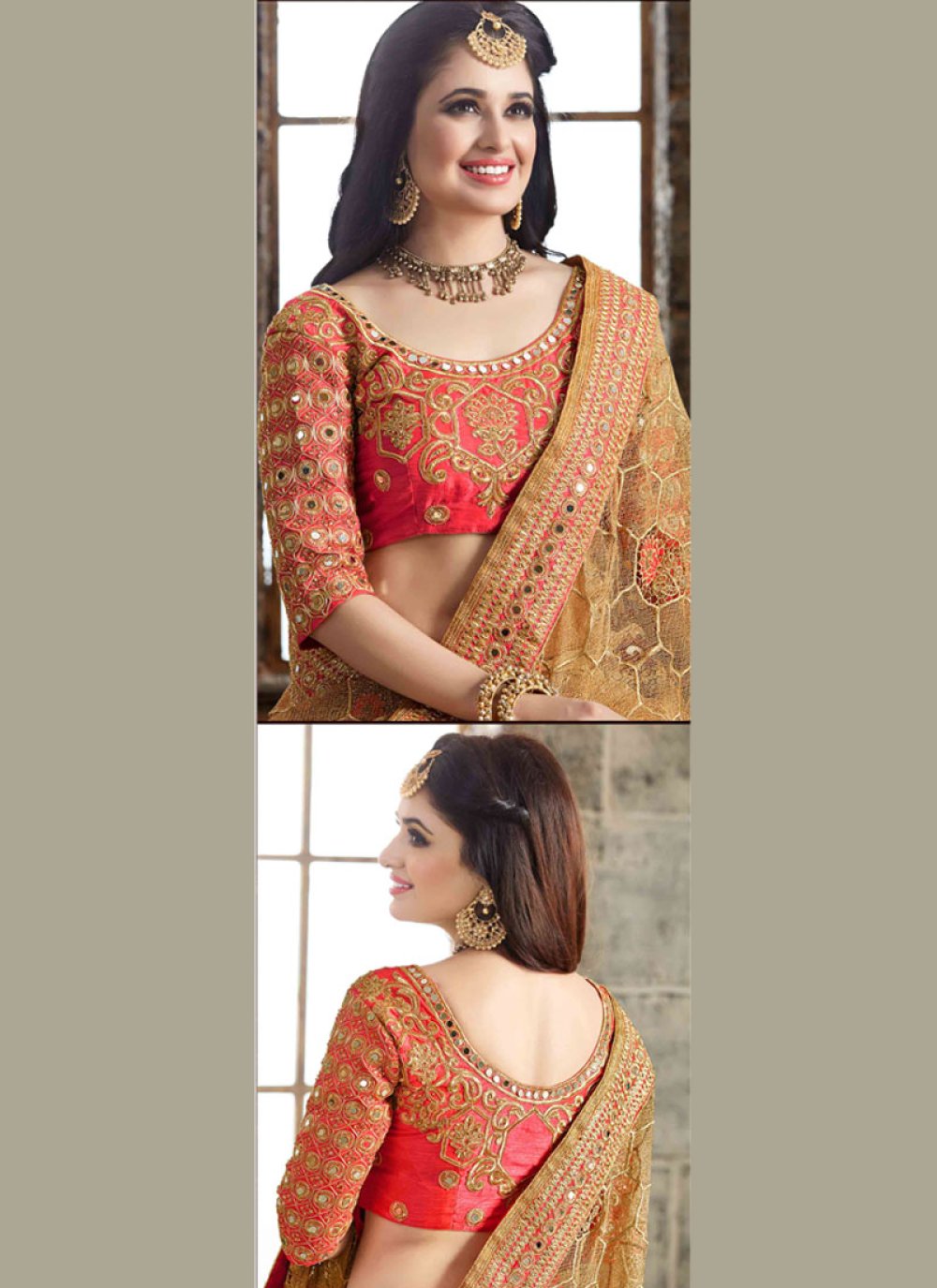 Buy Embroidered Work Traditional Designer Saree Online Australia