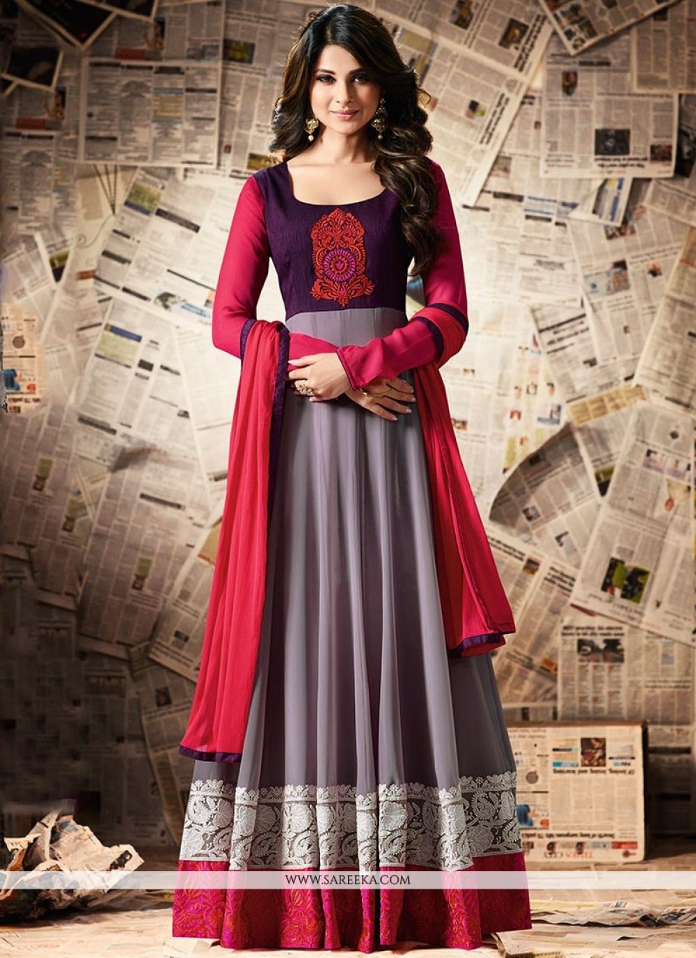 Jennifer winget anarkali store suit