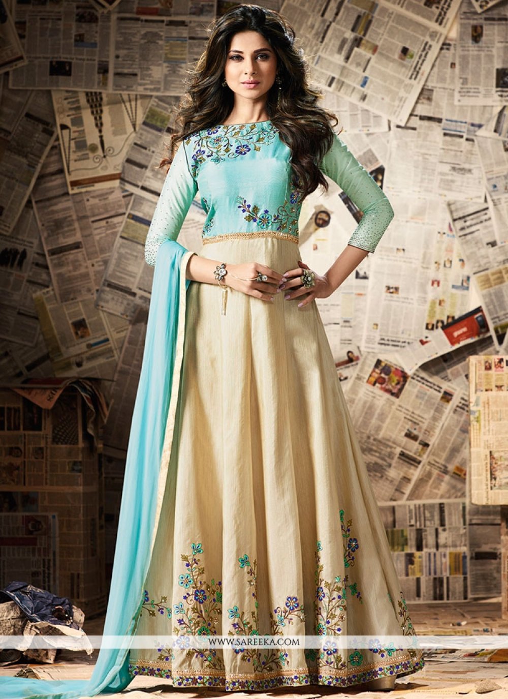 Jennifer Winget Anarkali Suit 2024