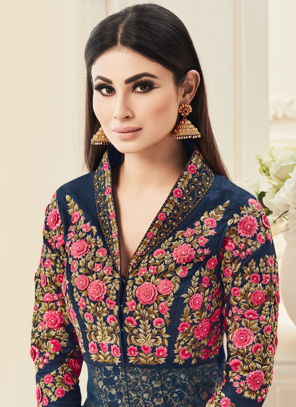 mouni roy anarkali suit