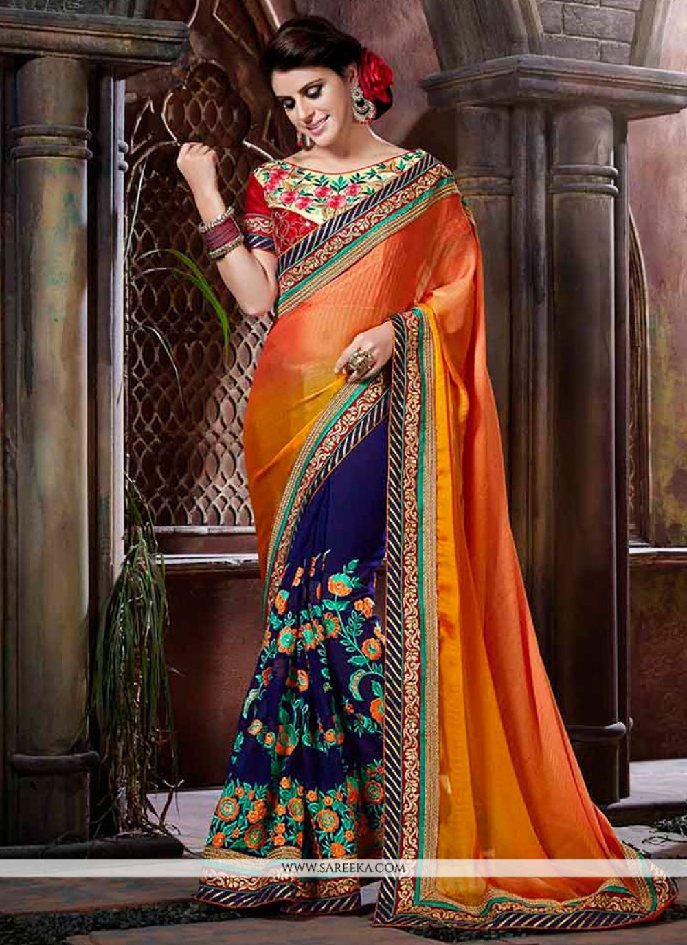 Kanjivaram Silk Saree (adi75782)