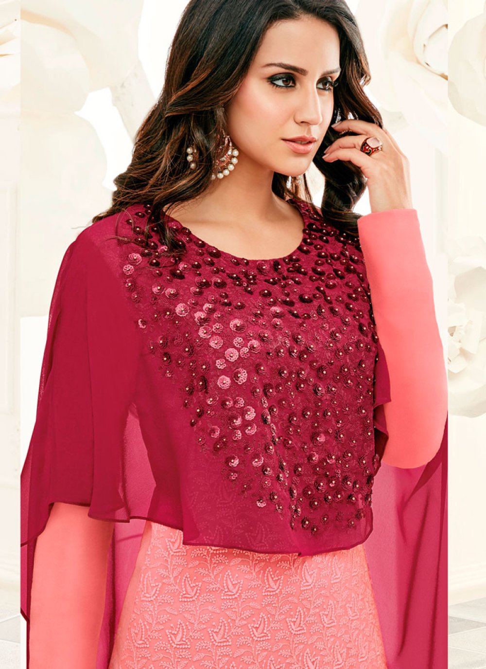 Buy Pink Designer Suit Online 66779