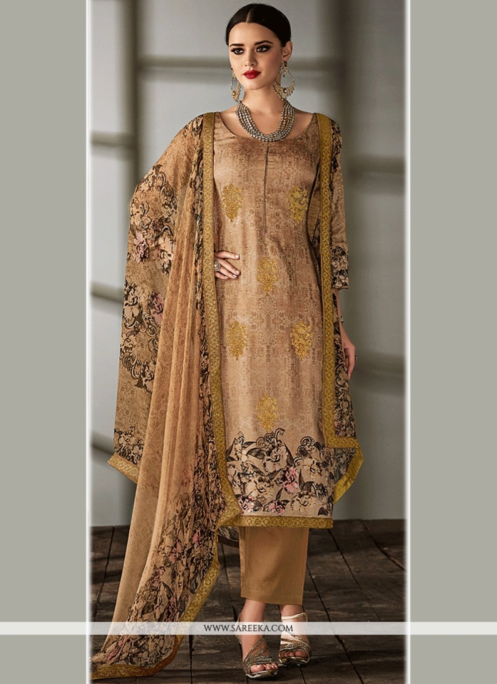 Tussar silk outlet suits online