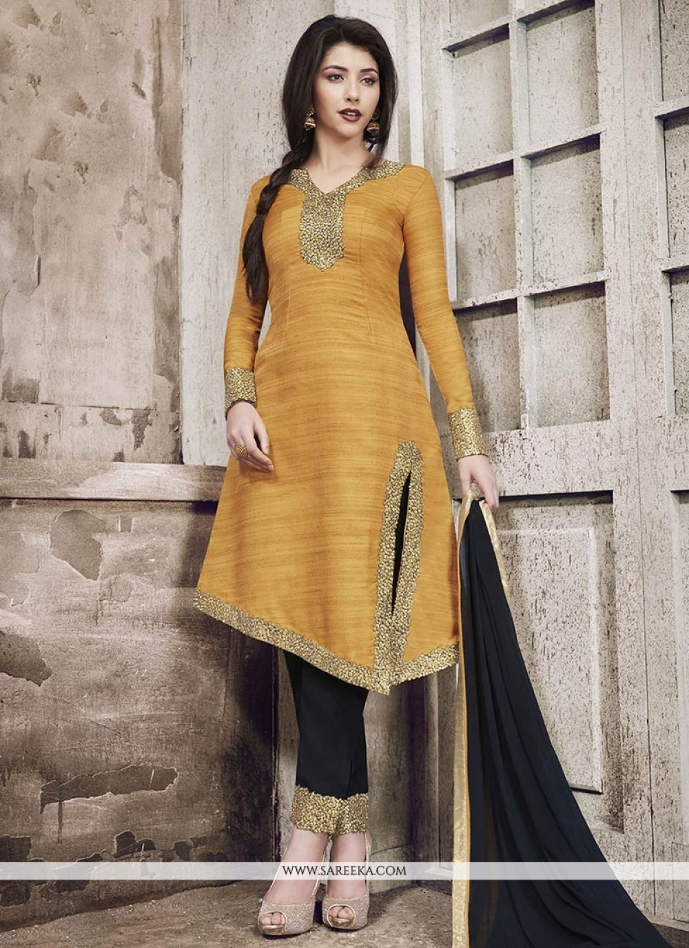 Wholesale rat me Khadi cotton suit with stall 4.50 meter suit salwar -  Women - 1760233952