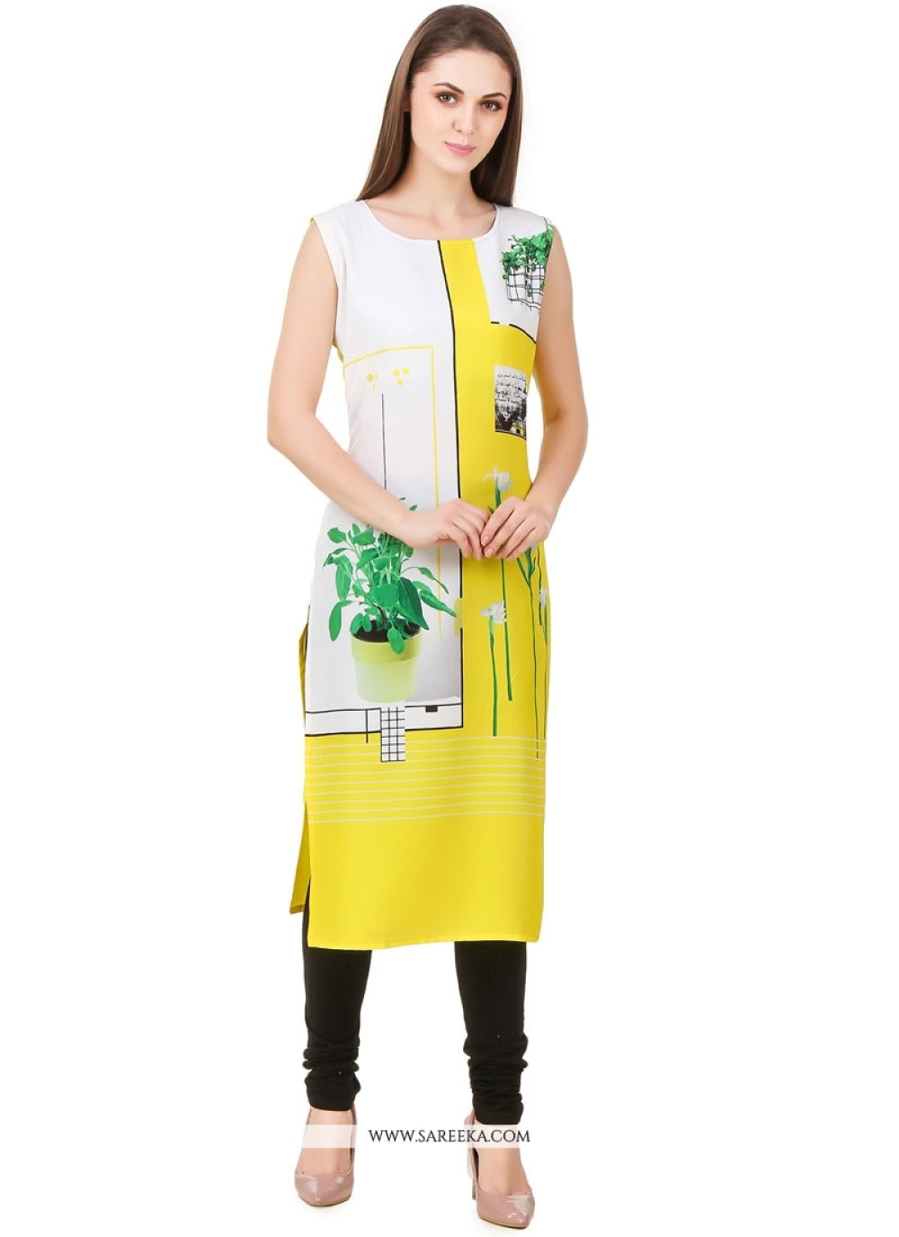 apron style kurti