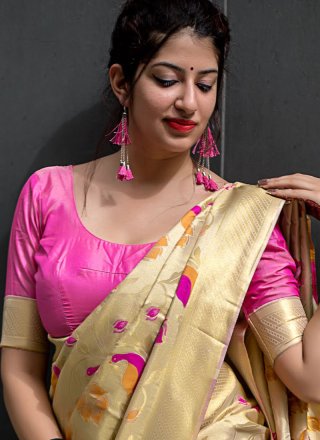 Art Silk Weaving Traditional Designer Saree