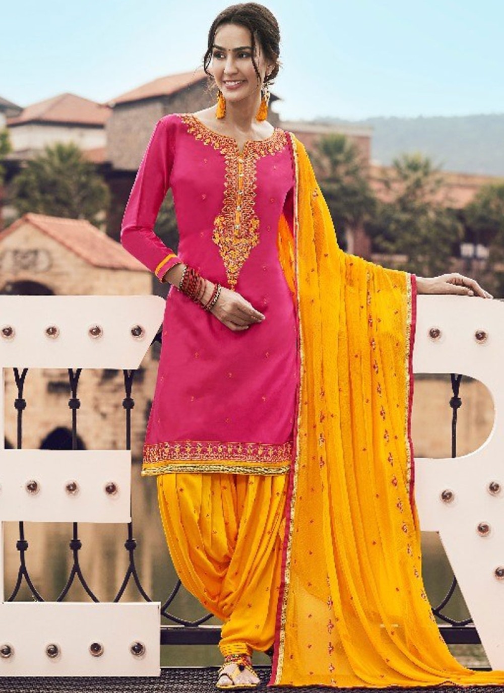 Indian Ethnic Wear Online Store | Patiyala dress, Patiala suit designs,  Dress indian style